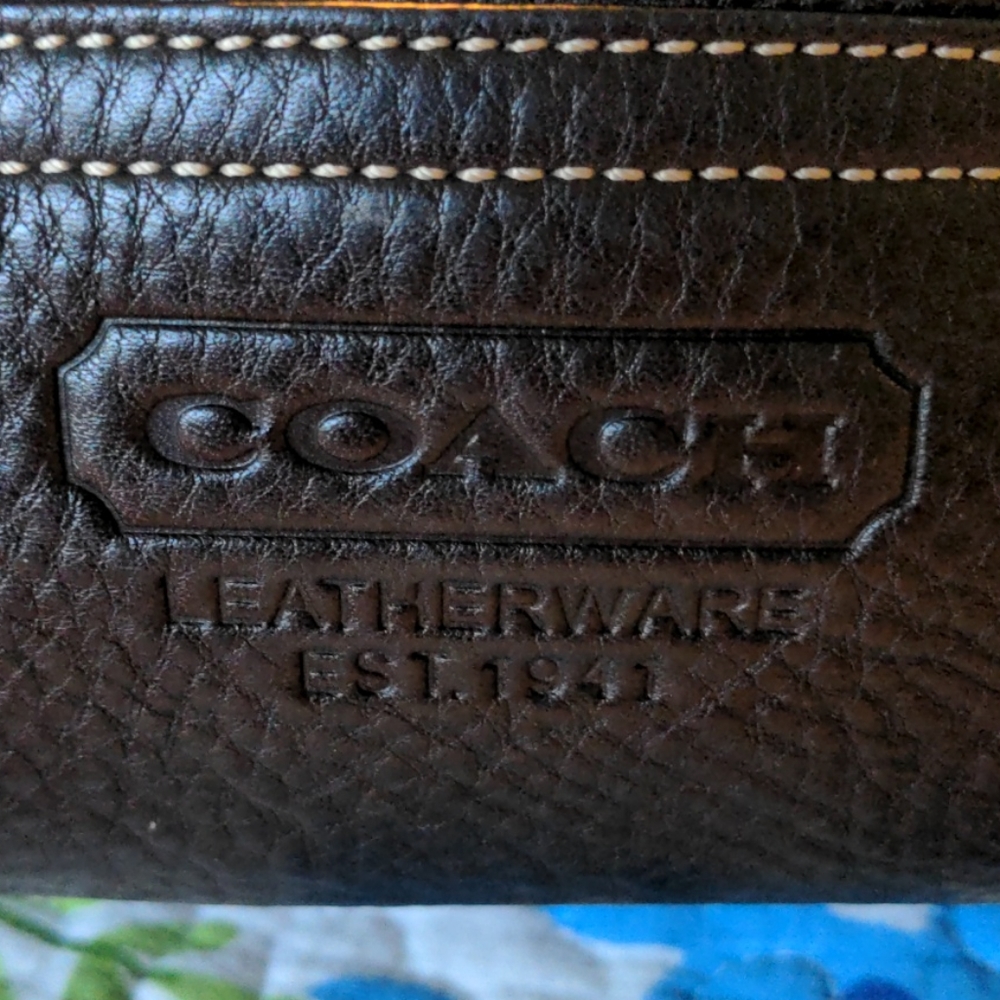 Coach Leather Bag - Picture 2 of 7